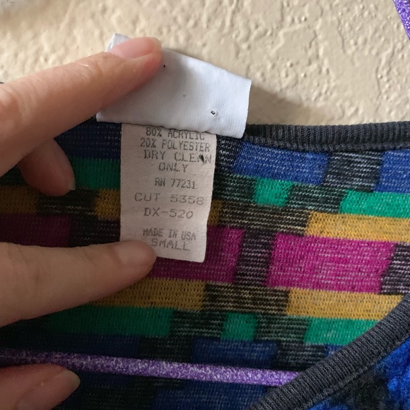 David Wayne vintage southwestern sweater - Picture 6 of 6